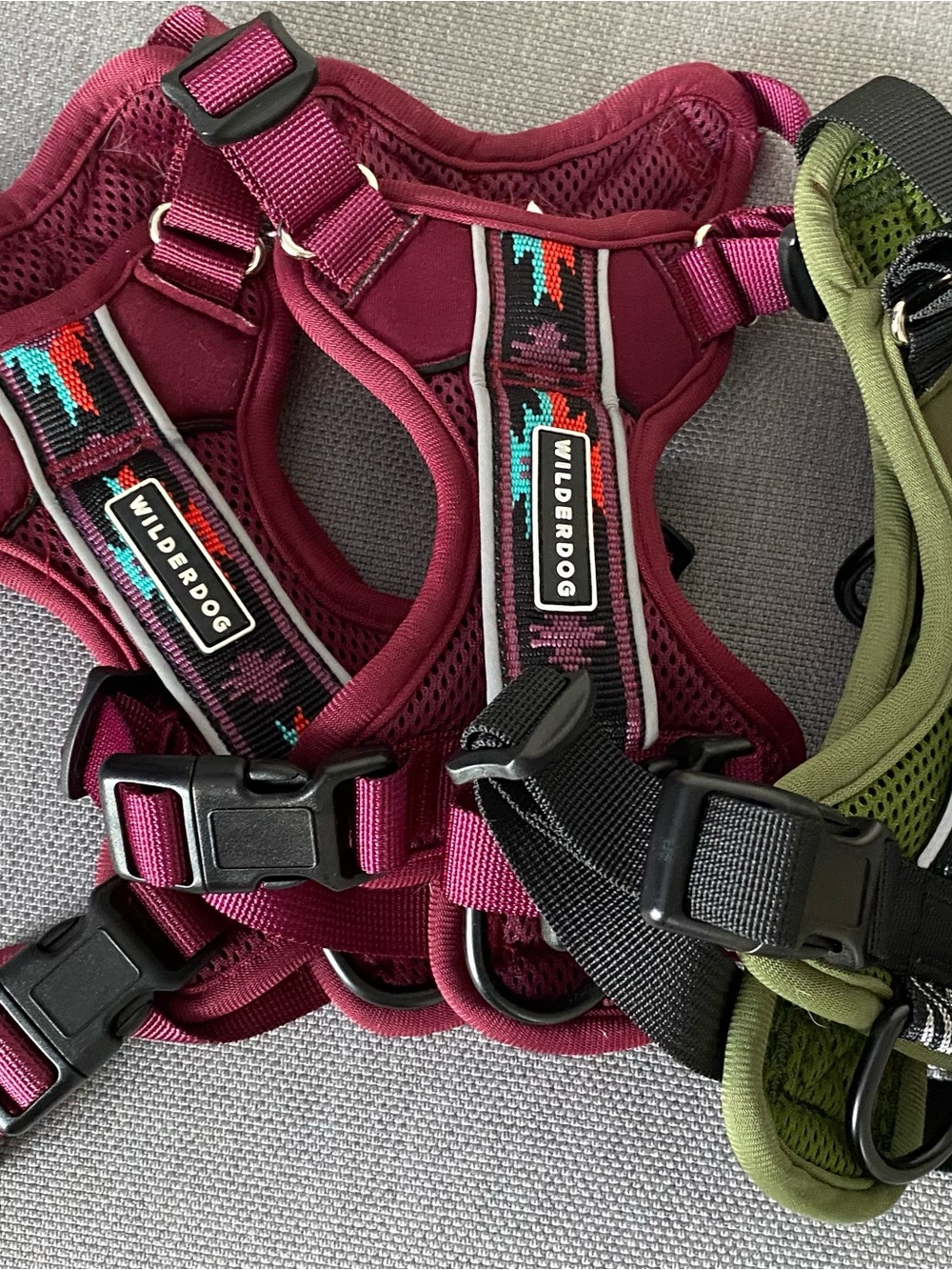 NWOT Wilderdog Harness set of three with handle adjustable Sz Small - Picture 4 of 8